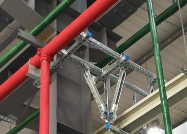 黄石市该抗震支架的整体式支吊架结构协调性好